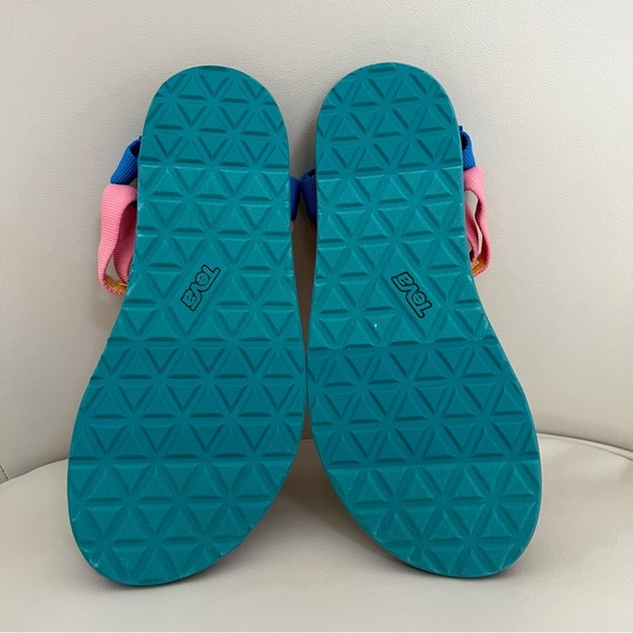 New in the box Teva original universal SMU 90s multi color sandals Sz Various - Picture 5 of 11